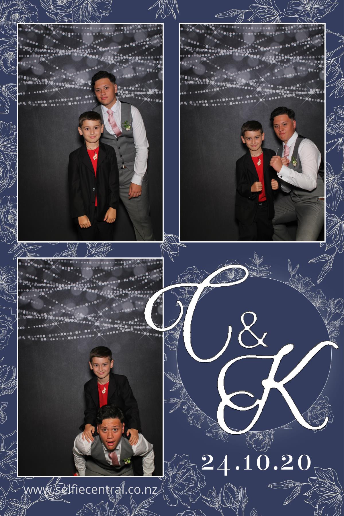 Christopher & Kataraina's wedding | View more photos from the event at gallery.photobooth.co.nz/u/SelfieCentral/Christopher-Katarainas-wedding